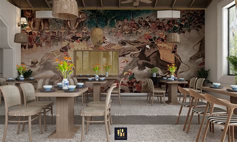 Thai restaurant interior design [Share file 3Ds Max] :: Behance