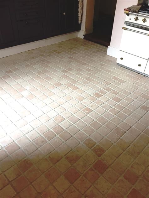 Restoring The Appearance Of A Marble Tiled Kitchen Floor In St Neots