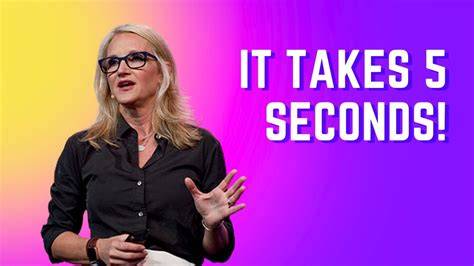 Mel Robbins 5 Second Rule The Secret To Success Motivational Speech