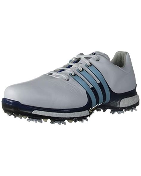 adidas Tour 360 Boost 2.0 Golf Shoe in Blue for Men | Lyst