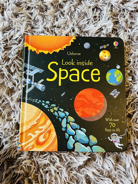 Usborne Look Inside Space Hard Cover 興趣及遊戲 書本 And 文具 小朋友書 Carousell