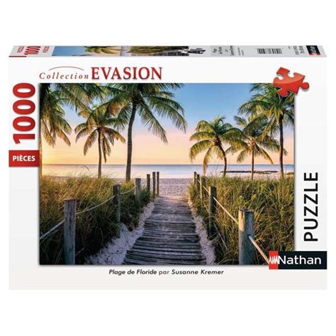 Acheter Puzzle Pi Ces Plage De Floride Ravensburger Jeux