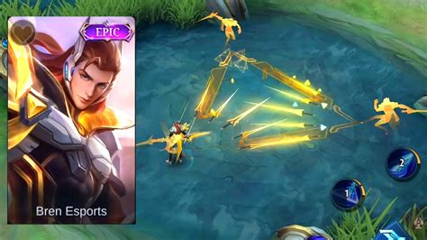 Lancelot Epic Skin Bren Esport Gameplay Mobile Legends Presse Start