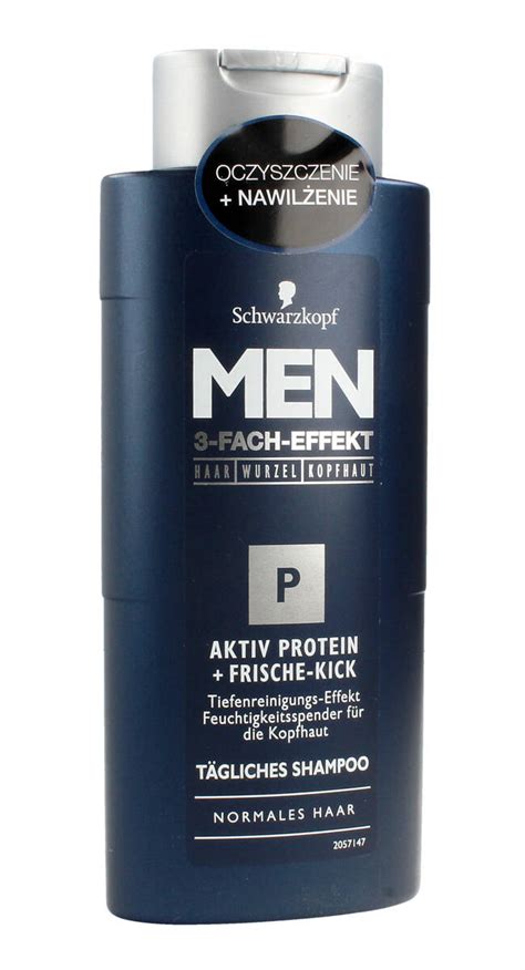 Schwarzkopf Men Szampon Do Włosów Oczyszczający Z Proteinami 250ml