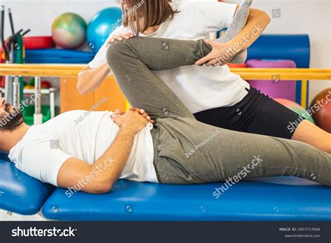 assisted hip flexion images stock   objects vectors