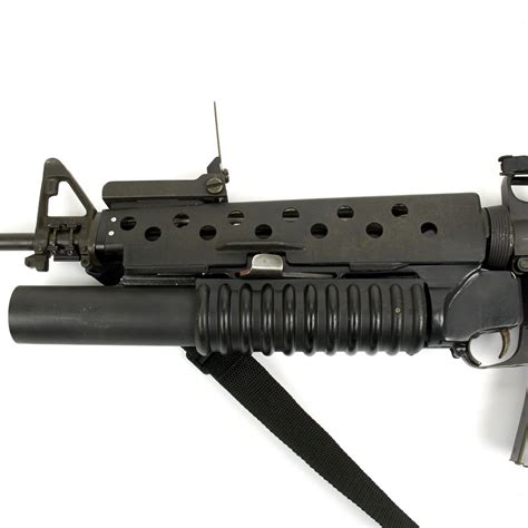 Original U.S. Vietnam War Colt M16A1 Display Gun with M203 40mm Grenade Launcher – International ...