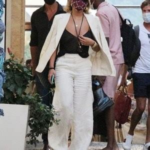 Rita Ora Is Pictured Braless In Capri 26 Slightly Nude Photos