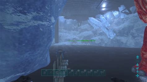 Ark Ps Pvp Ice Cave Defence Youtube