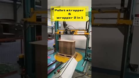 Revolutionary In Pallet Strapping And Wrapping Solution Enhanced