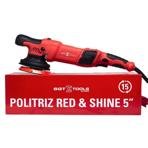 Politriz Roto Orbital 5 Pol Red Shine 900W Sgt 5116 Sigma Submarino