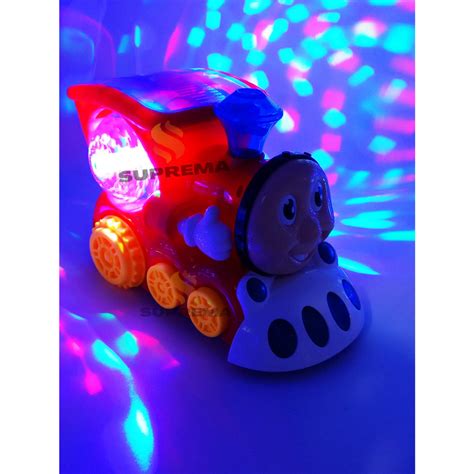 Brinquedo Trem Trenzinho Thomas Infantil Luz Som Colorido Crian A