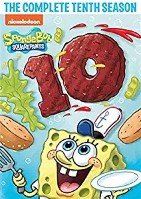 Nickelodeon SpongeBob SquarePants: The Complete Tenth Season DVD ...