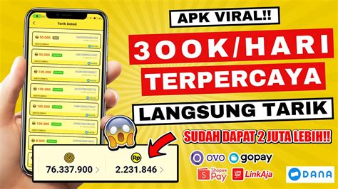 Apk Viral 3ook Saldo Gratis Aplikasi Penghasil Uang 2023 Aplikasi