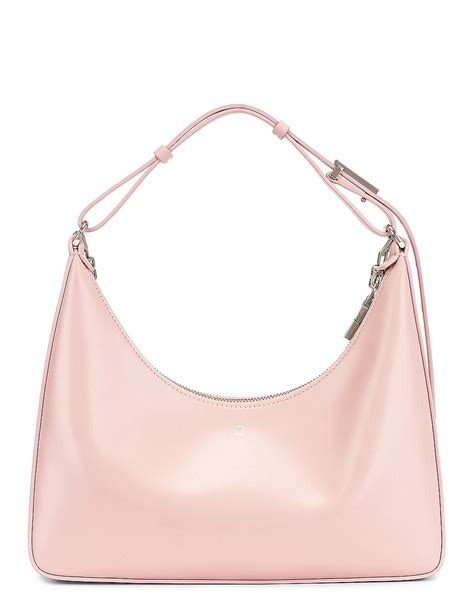 Givenchy Small Moon Cut Out Hobo Bag In Blush Pink FWRD