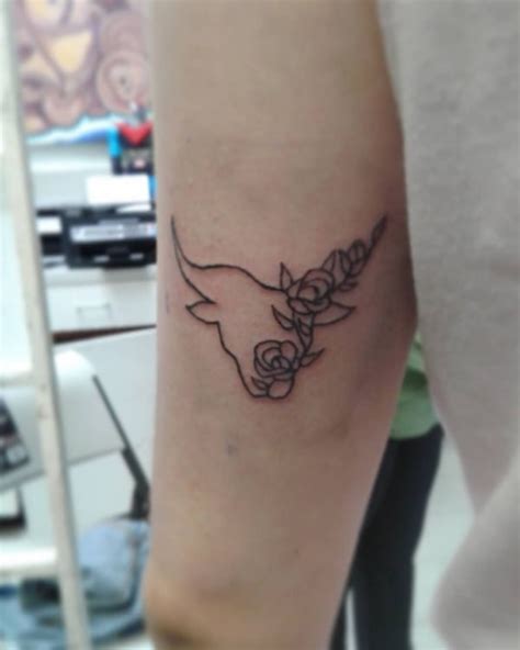 33 Tantalizing Zodiac Taurus Tattoos to Toot Your Horn - tattooness