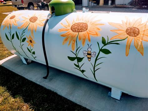 Propane Tank Paint Ideas