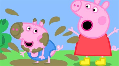 Peppa Pig English Episodes Peppa And George Love Jumping Up And