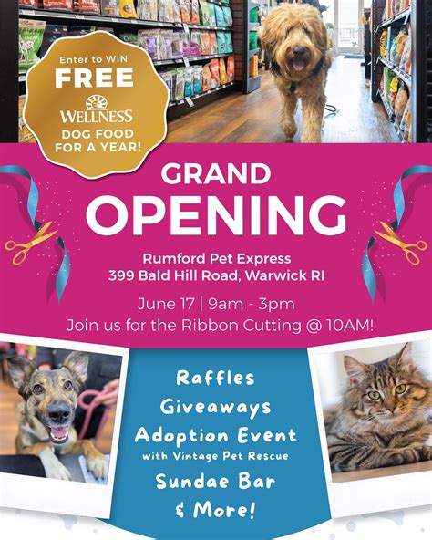 We’re unleashing a world of furry... - Rumford Pet Express