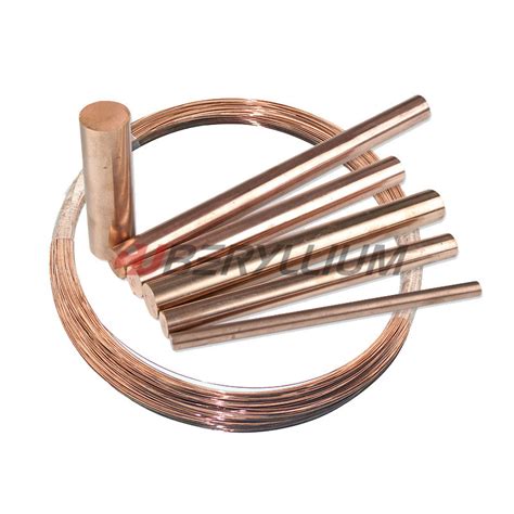 Cube C Beryllium Copper Tube Round Bar Wire Strip Plate Ams