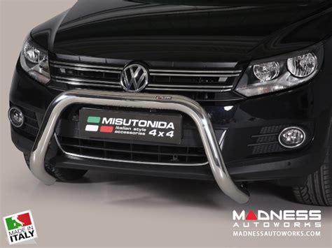 Volkswagen Tiguan Bumper Guard Front Super Bar By Misutonida Sb 355 Ix