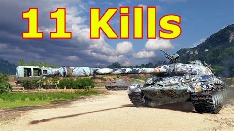 World Of Tanks WZ 111 Model 5A 11 Kills 11K Damage YouTube