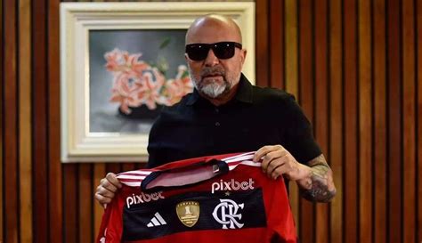 Jorge Sampaoli Chega Ao Rio Novo Tcnico Do Flamengo