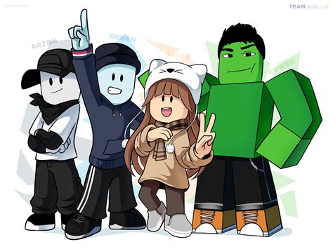 Just a bunch of my Roblox characters : r/roblox