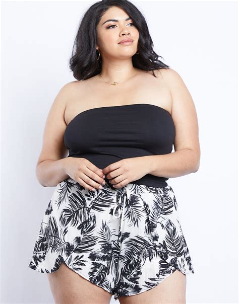 Plus Size Mia Tube Top Plus Size Strapless Tops 2020ave