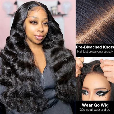 Pre Max Glueless 10x6 Parting Max Hd Curly Lace Wig Pre Bleached Tiny Knots Loose Deep Wave Wig