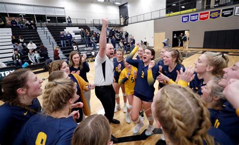 Pewamo Westphalia Volleyball Gets Redemption Takes Down Top Ranked