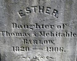 Esther Barlow 1820 1906 Mémorial Find a Grave