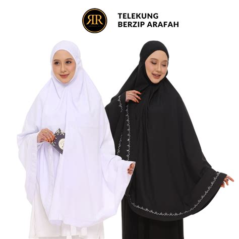 Arafah Telekung Travel Mini Umrah Telekung Haji Top Berpoket Mini