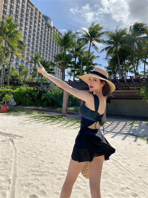 KKimee 現貨低胸 平口褲胸前抓皺SA 泳裝 泳衣 二件裝比基尼 遊泳衣 bikini 蝦皮購物