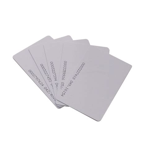 Khz Rfid T Chip Pvc Blank Id Cards With Inkjet Printing China