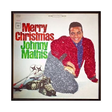 Glittered Johnny Mathis Christmas Album