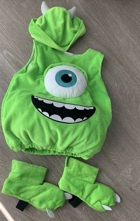 Disney Pixar Monster Inc MIKE WAZOWSKI Costume Infan Gem