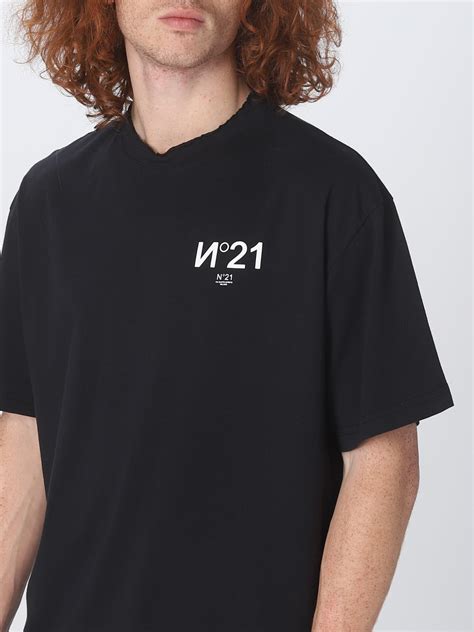 N° 21 Outlet T Shirt Herren Schwarz N° 21 T Shirt F0116331 Online