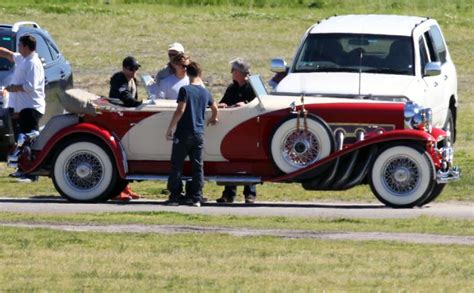 DiCaprio Carro Vintage Para Novo Filme