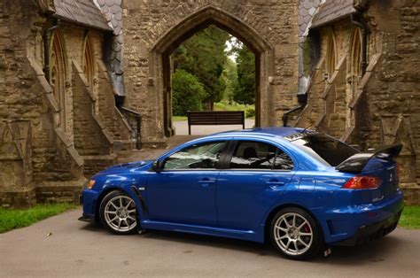 Mitsubishi Evo X Blue