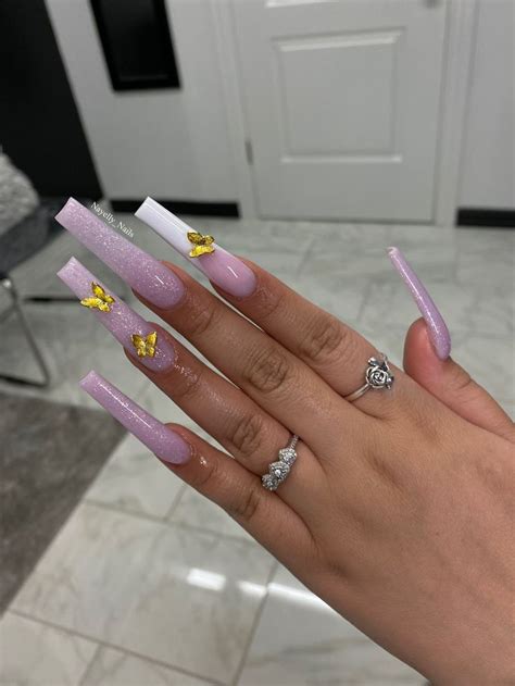 Nayelly Nails On Twitter Purple Acrylic Nails Bling Acrylic Nails