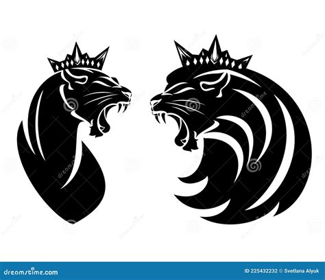 Lioness Vector Illustration | CartoonDealer.com #108469284