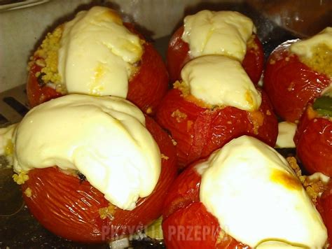 Pieczone Pomidory Z Kuskusem Pod Mascarpone Przepis Archiwum