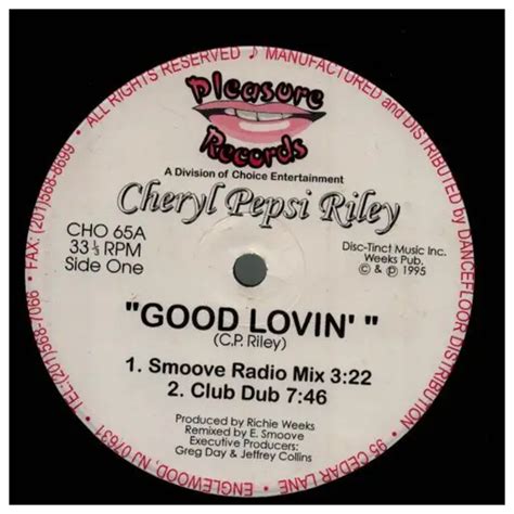 Cheryl Pepsii Riley Alben Vinyl Schallplatten Recordsale