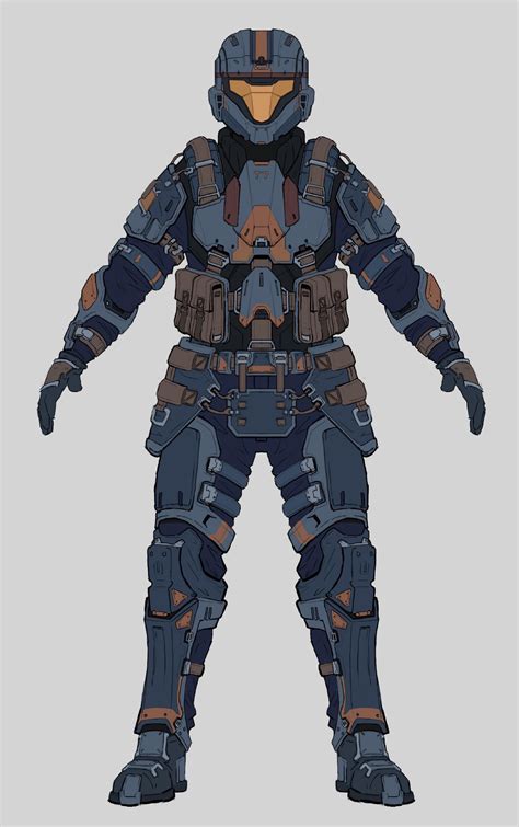 Final Base ODST Design for ‘Downfall: An ODST Story’ (Fan-Game); Art by ...