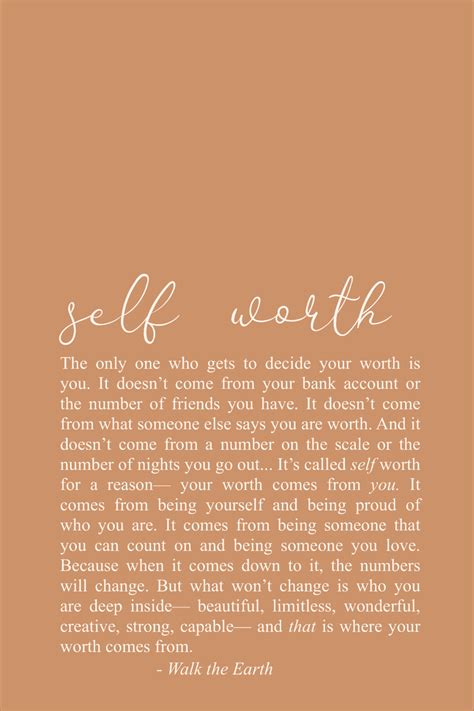 Your Worth Comes From You Words Quotes Words Quotes