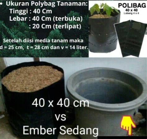 Polybag Tanaman Ukuran X Berat Kg Polibag Tanaman Ukuran X