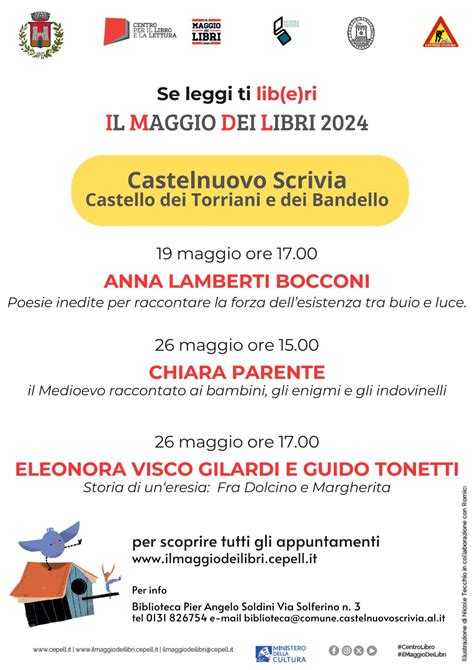 Il Maggio Dei Libri Sistema Bibliotecario Tortonese