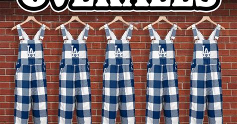 Foco Releases Los Angeles Dodgers Overalls How To Buy Your Dodgers