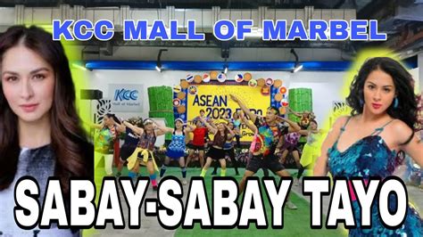 Sabay Sabay Tayo Marian Rivera Viral Tiktok 2023 Kcc Mall Rg Girls Choreo Ronald Youtube