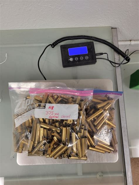 Once Fired 375 Win Brass 6 5lbs 270 Count [no Tax Outside Texas] Kir Ammo